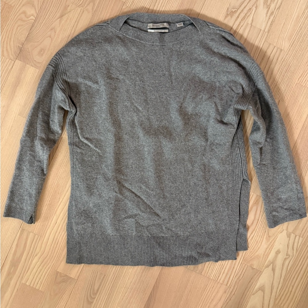All Saints Gray Women's Sweater